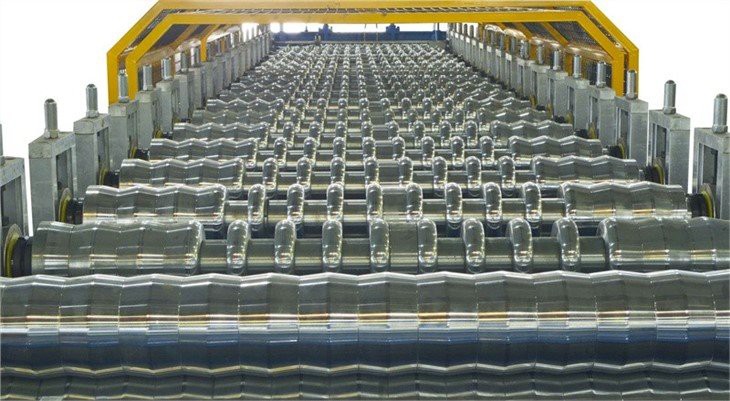 good quality Corrugated roof sheet making machine